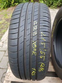 215/55R16 a 205/55R16 po kuse - 2