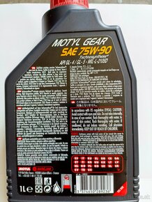 Prevodový olej Motul. - 2