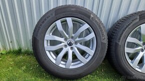 Zimná sada VW Touareg 3, 5x112 R18 + pneu 235/65 R18 - 2