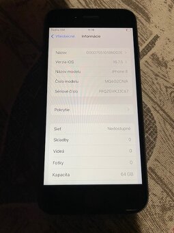 Krásny Iphone 8 64 GB batéria 84 percent - 2