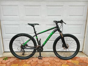 Bicykel GHOST KATO 4.9 NIGHT BLACK / RIOT GREEN 27,5 / M / - 2