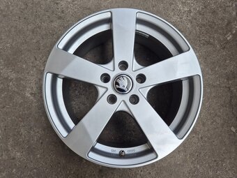 5x112 r17 ET48 x 7J elektróny ŠKODA, VOLKSWAGEN, SEAT - 2