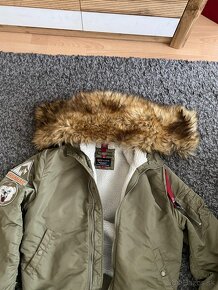 ALPHA Industries Pánska Zimná Bunda - 2