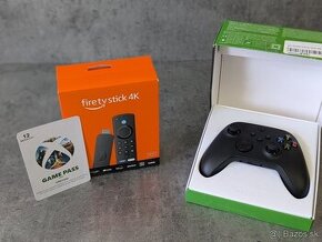 Amazon Fire Stick 4K, Xbox ovládač, 12mes Game Pass Ultimate - 2