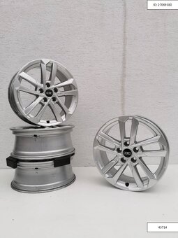 Audi A3 originál alu disky 6,5J 5x112 R17 ET43 1228 - 2