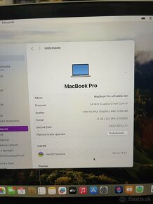 Macbook Pro 13.3" TB/I5 1.4GHZ/8GB RAM/256GB SSD - 2