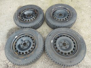 195/65R15 PIRELLI zimne pneumatiky - 5x112R15 disky VW-ŠKODA - 2