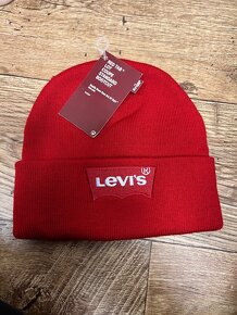 Cervena levis ciapka unisex - 2