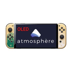 Nintendo Switch OLED Zelda AMS Atmosphère/Hekate - 2