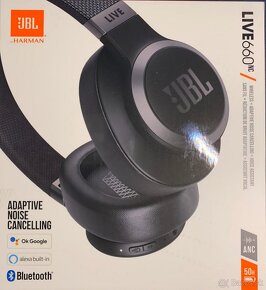 JBL Live 660NC Black, nové, nevhodný dar - 2