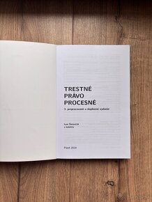 I. Šimovček - Trestné právo procesné. 3. vyd. - 2