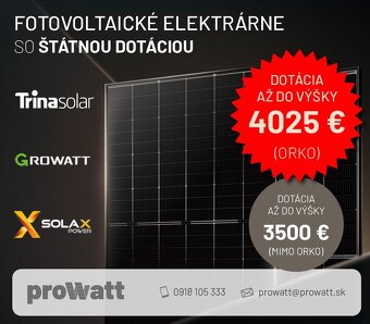 Fotovoltaicke elektrarne na kľuč FVE 0902370494 - 2