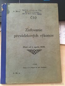 1948-1961,-Československe štátne zeleznice - 2