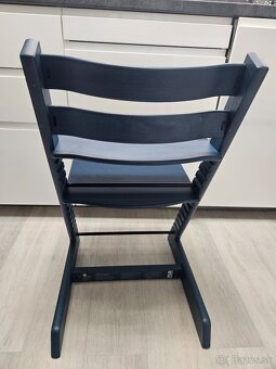 Stokke tripp trapp modrá NAJNOVŠÍ MODEL - 2