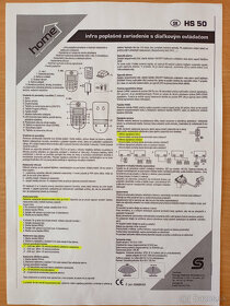 Poplašné zariadenie HS50 a príslušenstvo - 2