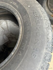 Zimne pneu 265/70 R16 - 2