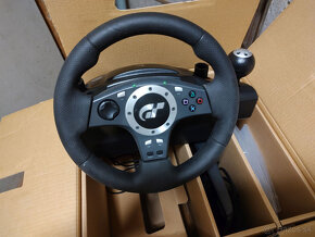 Herny volant Logitech Driving Force Pro pre PS2 a PC - 2