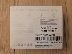 Bluetooth slúchadlá Haylou X1 Neo - Biele - 2