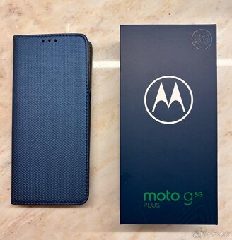 Motorola Moto G 5G Plus modrý - 2