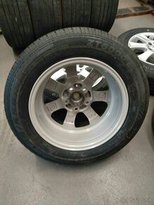 Alu 5 x 112 15" ŠKODA,VW,SEAT + letné pneu. - 2