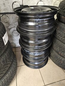 Oceľové disky VW 5x112 R15. Použité - 2