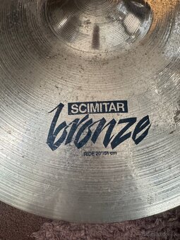 Zildjian ride 20” Scimitar bronze - 2