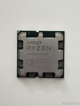 AMD Ryzen 5 7600X (6 jadrový 12 vlákien) socket AM5 - 2