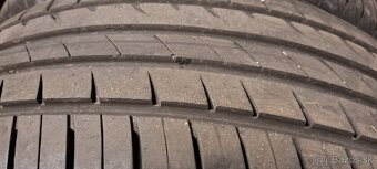 Predám 4ks jazdené letné 225/60r17-99H Hankook - 2