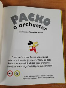 Packo a orchester - zvuková knižka - 2