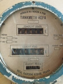 Počítadlo na benzín staré , Tankmeter HEFA - 2