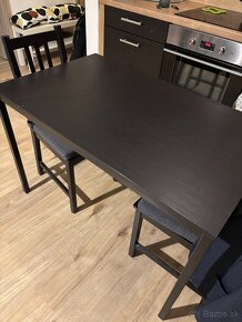 Ikea stôl SANDSBERG + 2 Ikea stoličky - 2