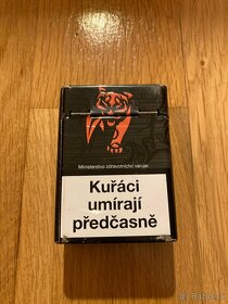 Kovová krabička na krátké cigarety (Mallboro, Camel, Chest.) - 2