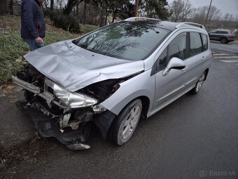 Predám Peugeot 308 SW , 1,6 na nahradné diely v cel - 2