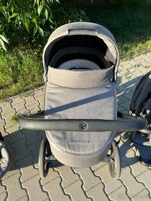 Cybex Priam 3v1 s podvozkom Matt Black plus prislusenstvo - 2