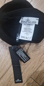 Nova ciapka STONE ISLAND cierna UNISEX - 2