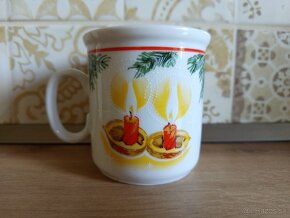 Vianočný porcelán Dubí Czechoslovakia - 2