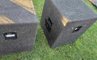 2x Subwoofer Turbo 118 (osadené alebo len skelet) - 2