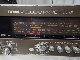 REMA Melodic RX46 HIFI stereo receiver made in DDR - 2