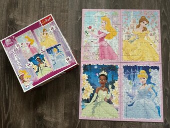 Puzzle Trefl 4+ Peppa Pig 9v1+ Disney Princess 4v1 - 2