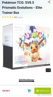 PREDAM POKEMON KARTY PRISMATIC EVOLUTION - 2