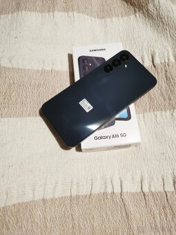 Samsung galaxy A16 5g 4/128gb čierny v top stave používaný p - 2