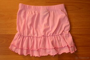 Dievčenská sukňa ružová so zebrou - sedí na 92/98 - 2