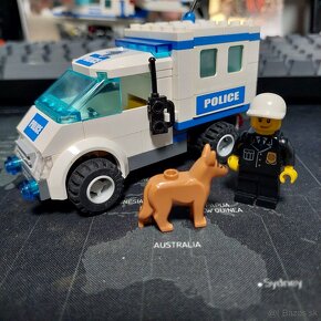 LEGO Policajný mix helikoptéra, auto a motorka - 2