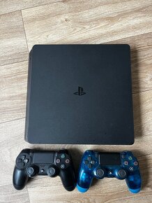 PS4 Slim+ 2x ovladac + 5 hier (foto) - 2