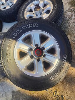 Predám disky s pneu 6x139,7 235/70 R16 - 2