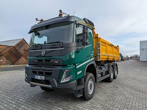 Volvo FMX13 500 6x6 - 3.stranný sklápač - 2