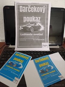 Darčekový poukaz na leštenie svetiel - 2