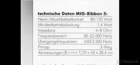 Reproduktory Magnat Mig Ribbon 5 - 2