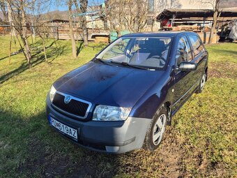 Predám škoda Fabia 1.4MPI 50kw, 2002, 132 000km - 2