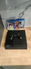 PS4 500gb + ovládač a 3hry - 2